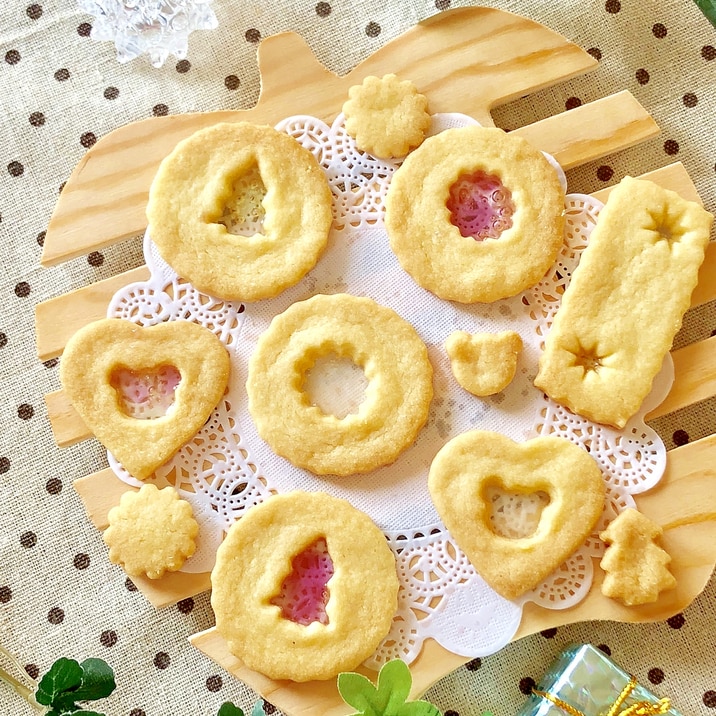 プレゼントにもぴったり♡ステンドグラスクッキー